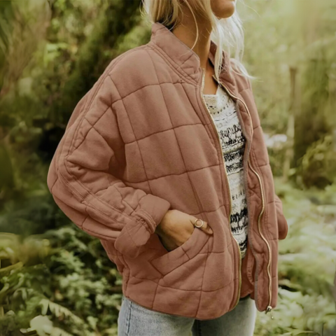 Women’s Oversized Quilted Puffer Winter Jacket