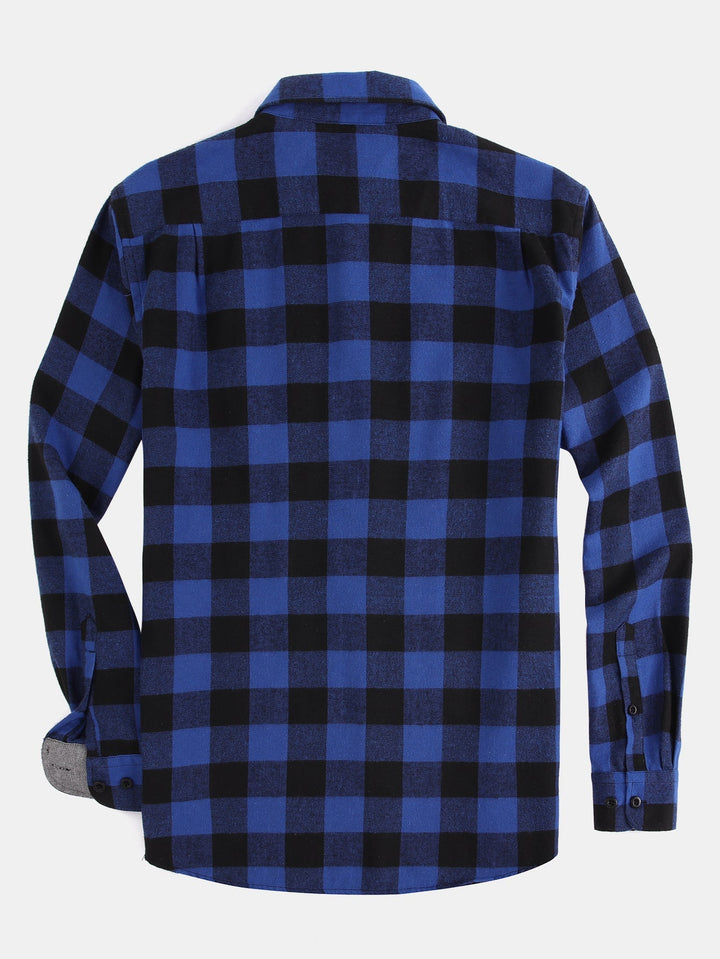 Flannel Plaid Button Up Shirt