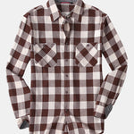Flannel Plaid Button Up Shirt