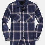 Flannel Plaid Button Up Shirt