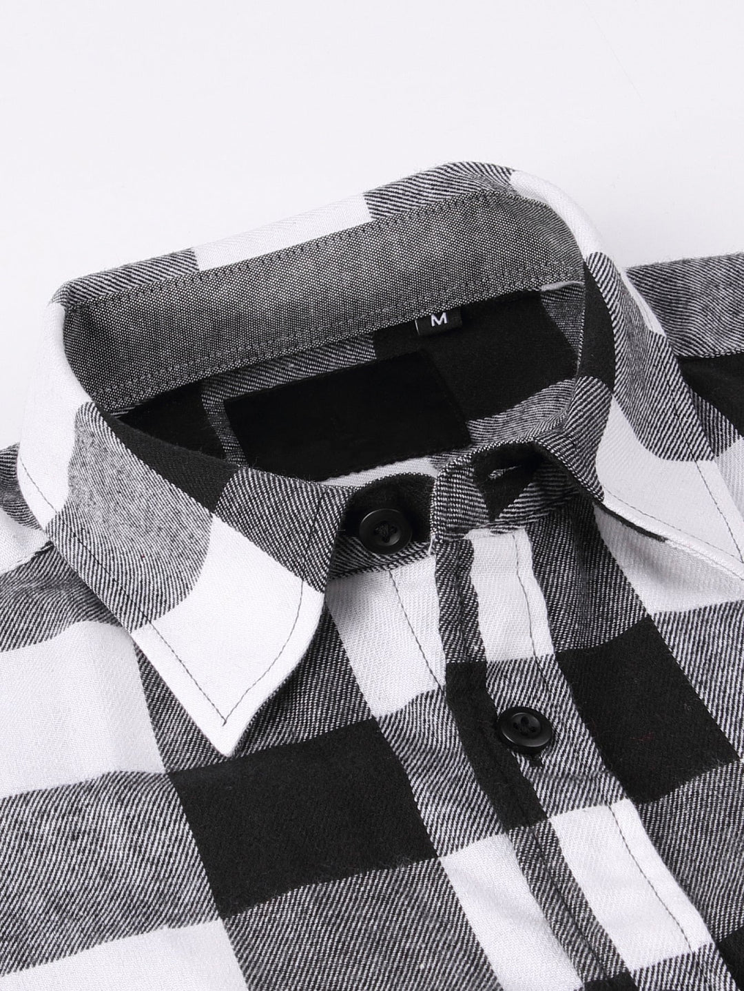 Flannel Plaid Button Up Shirt