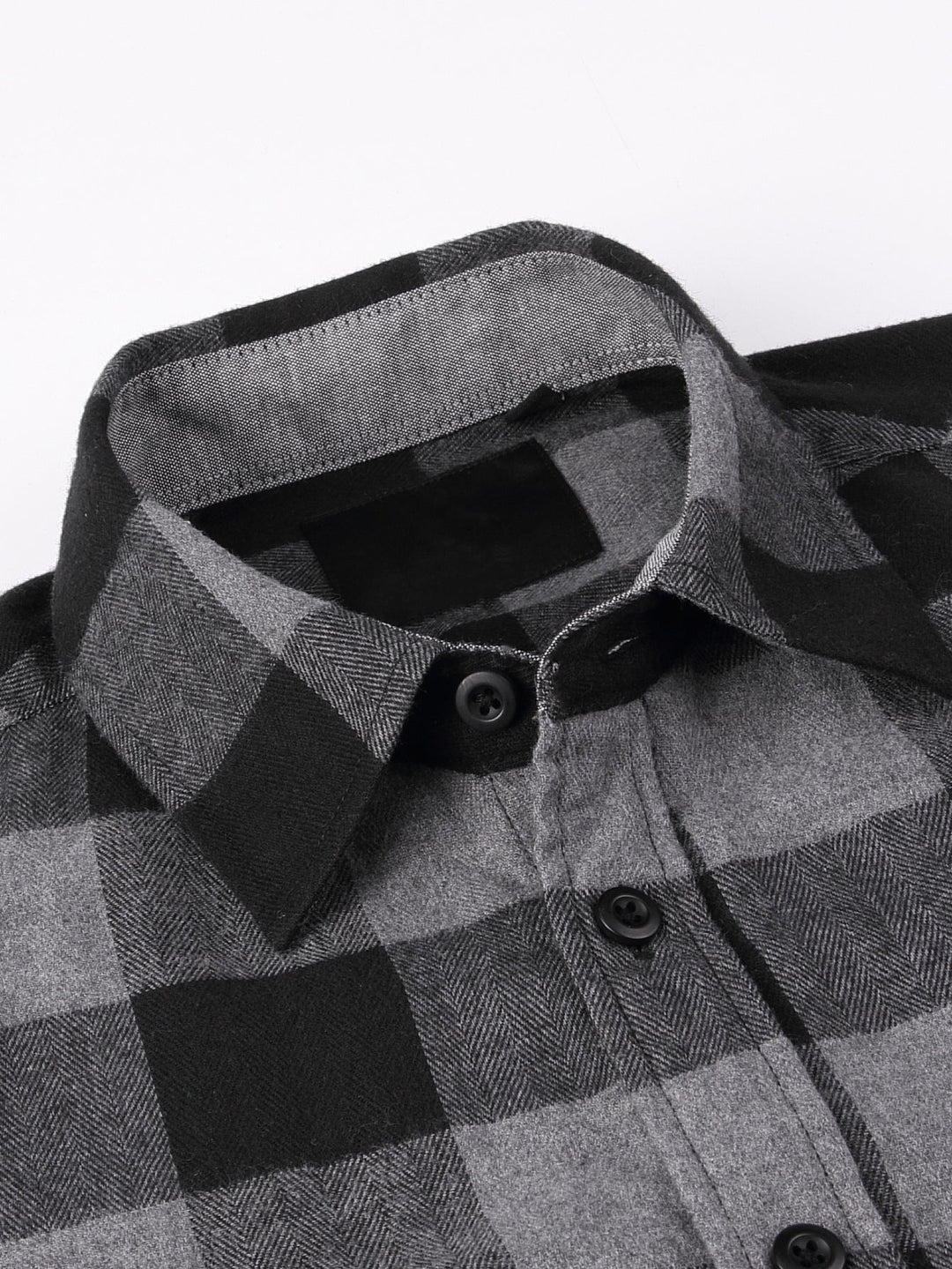 Flannel Plaid Button Up Shirt