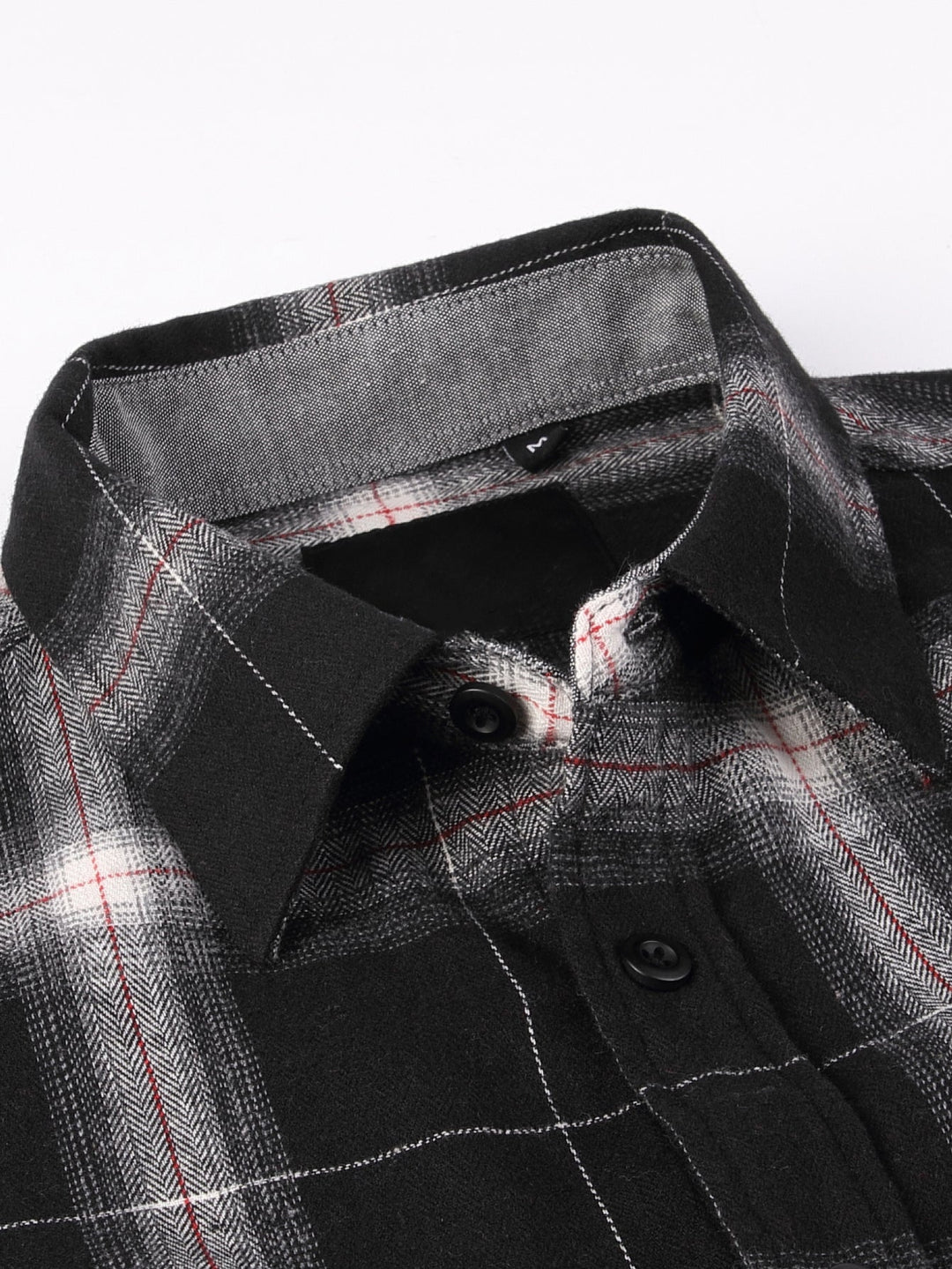Flannel Plaid Button Up Shirt