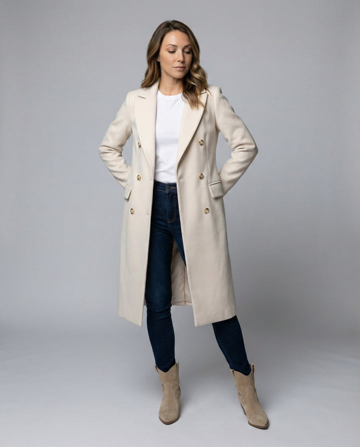 Women's Double-Breasted Winter Jacket