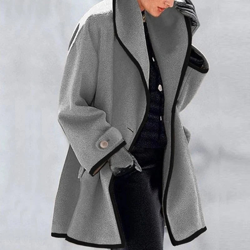 Agnes | Womens Merino Wool Trench coat