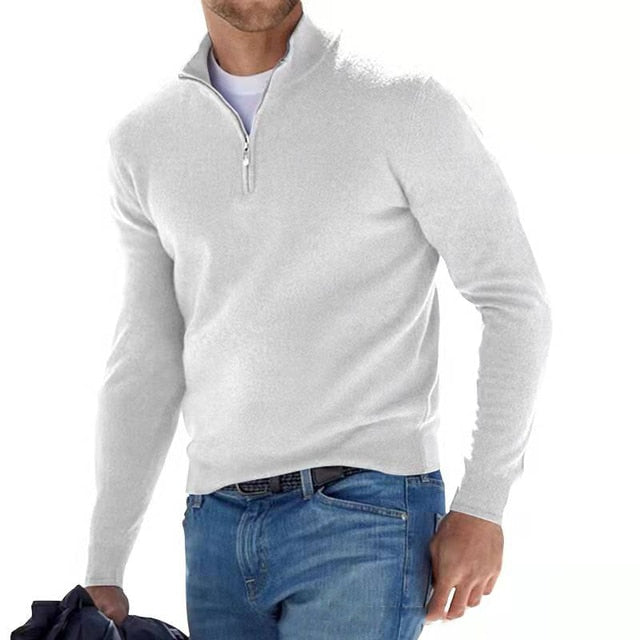 Joey | Men's Quarter Zip Sweater