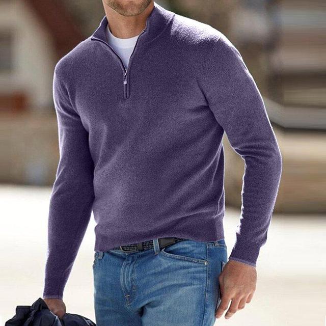 Joey | Men's Quarter Zip Sweater