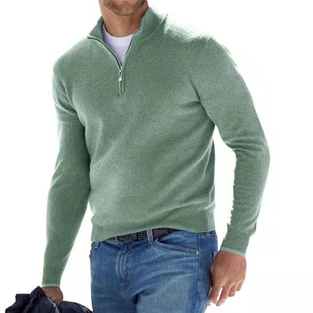 Joey | Men's Quarter Zip Sweater