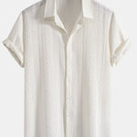 Textured Button Up Shirt