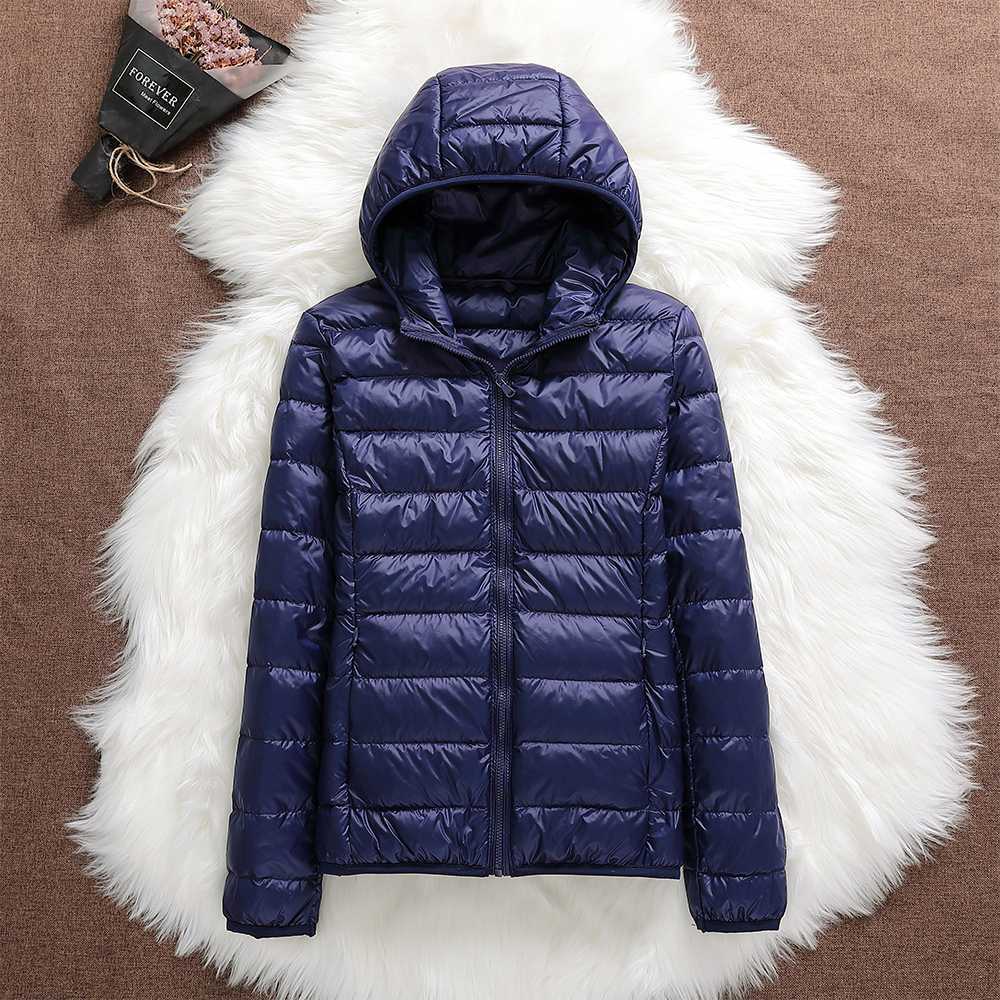 Women's Hooded Puffer Zip-Up Outdoor Jacket