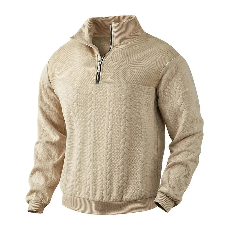 Alfred™ | Quarter Zip-Up Sweater