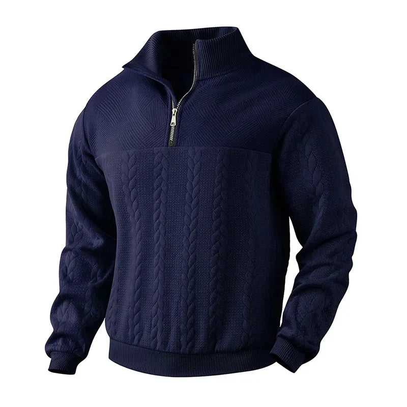 Alfred™ | Quarter Zip-Up Sweater