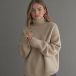 Soft Oversized Turtleneck Sweater