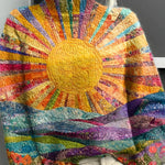 Simone | Cheerful Colourful Roll Neck Jumper