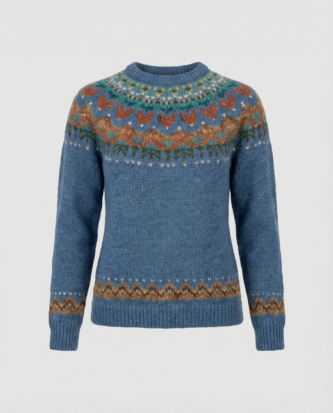 Women's Vintage Icelandic Knit Sweater