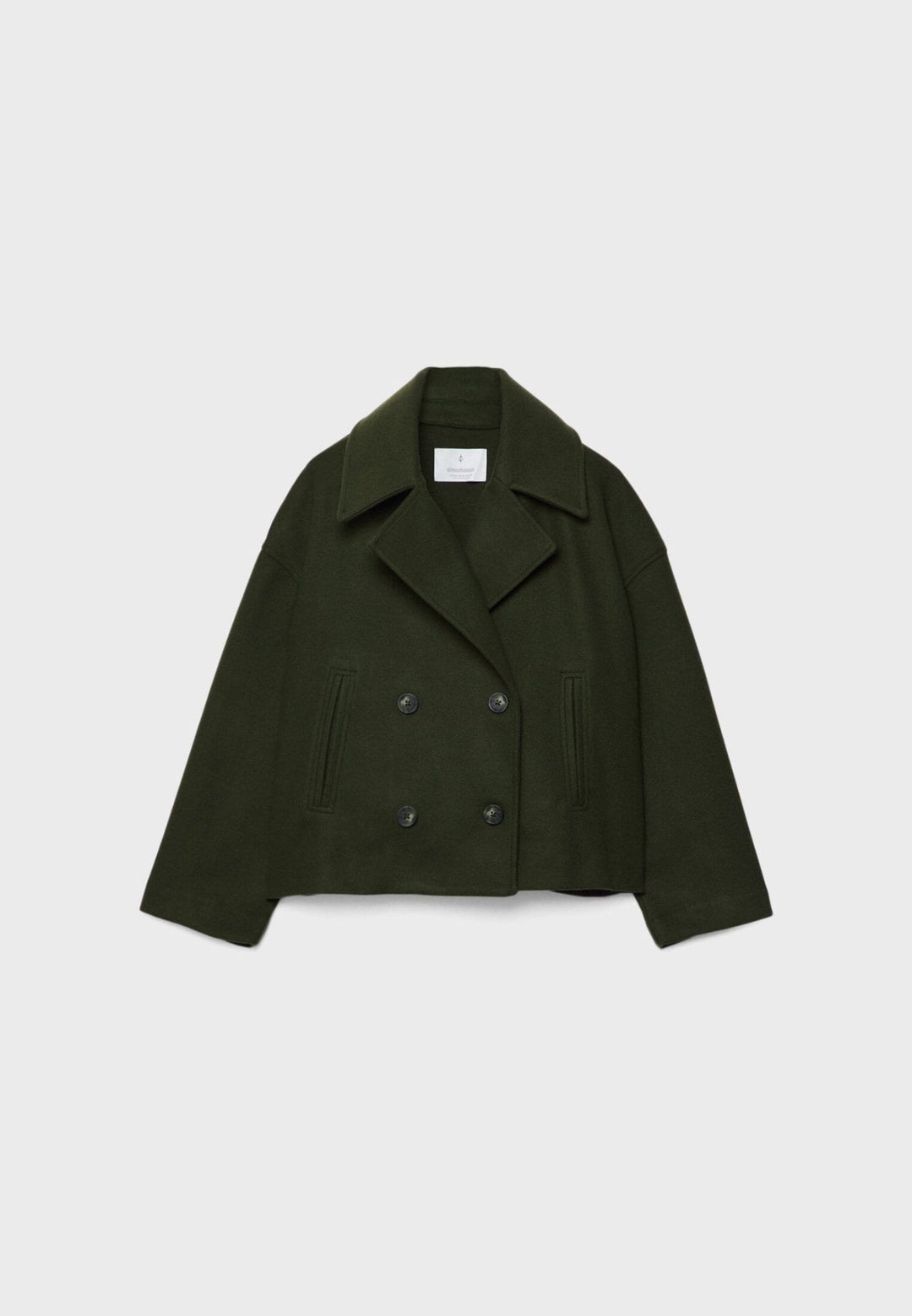 Women’s Structured Double-Breasted Statement Jacket
