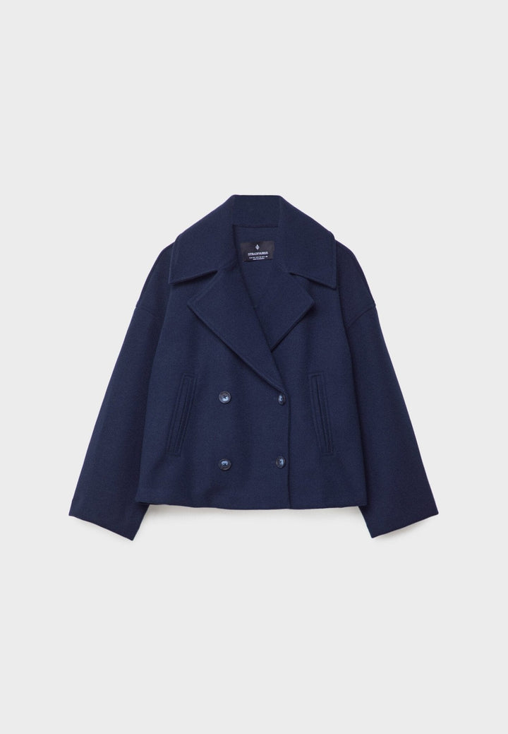 Stylish Double-Breasted Jacket with Elegant Fit