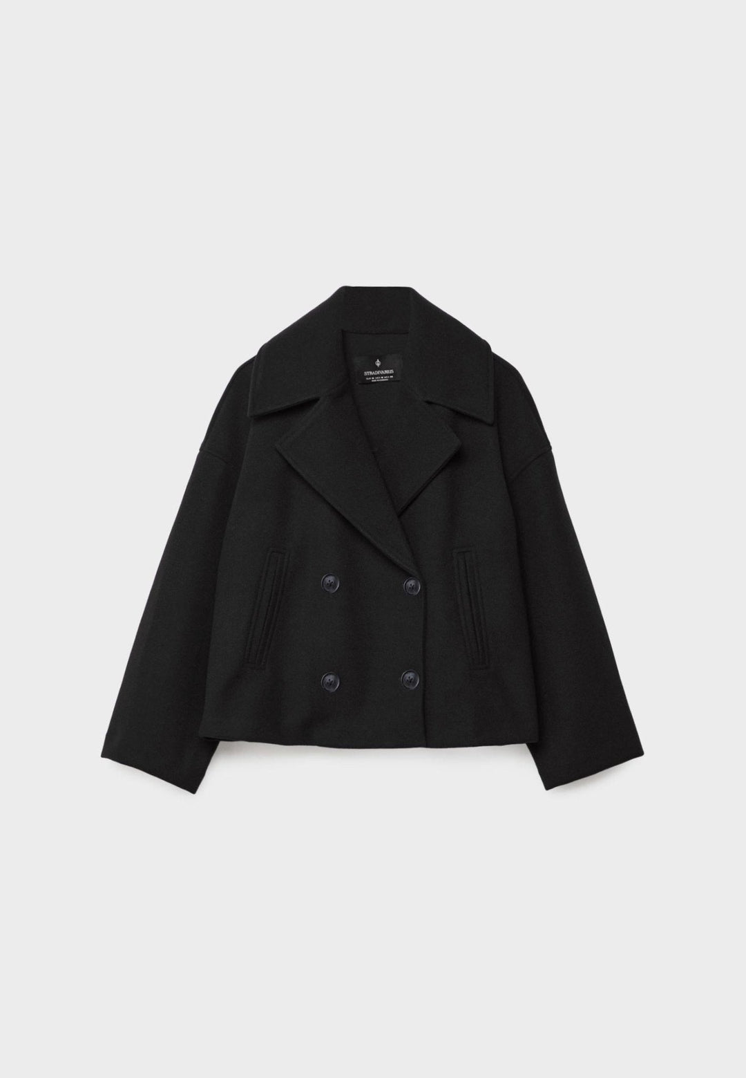 Stylish Double-Breasted Jacket with Elegant Fit