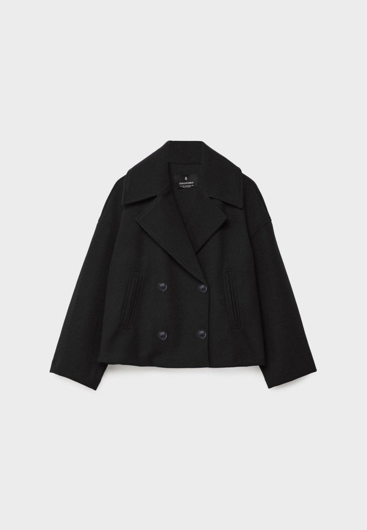 Women’s Structured Double-Breasted Statement Jacket