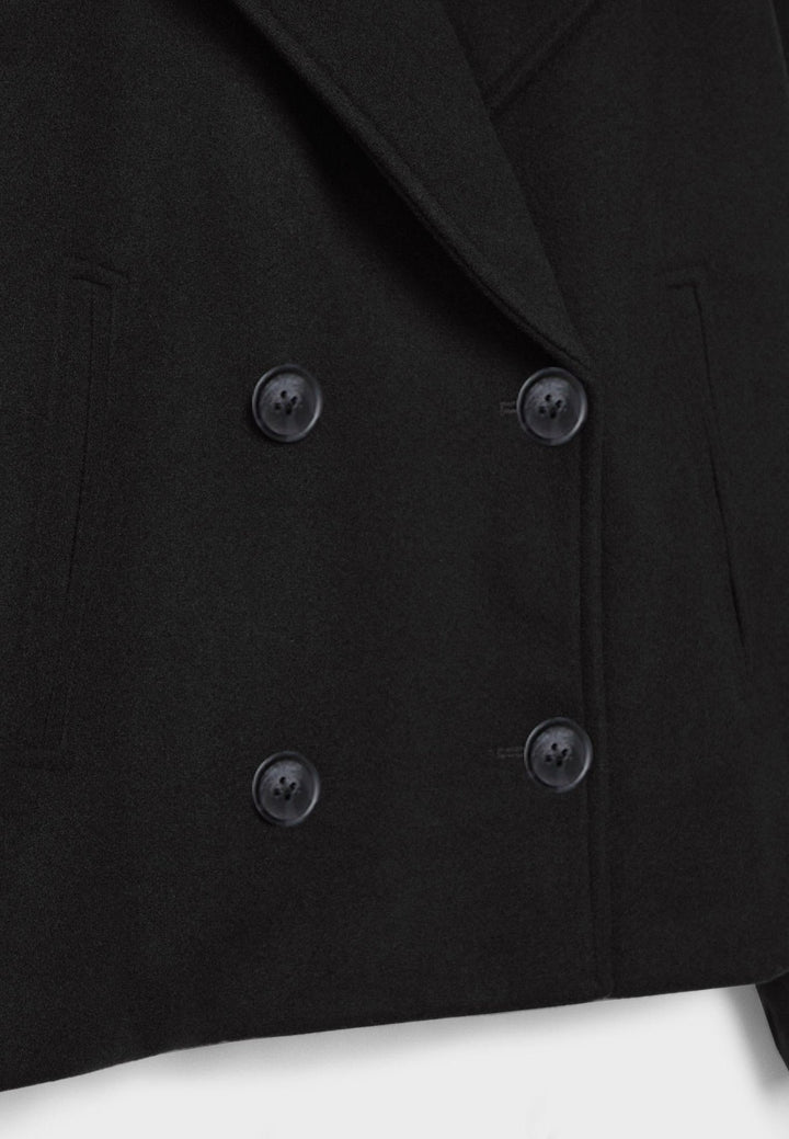 Women’s Structured Double-Breasted Statement Jacket
