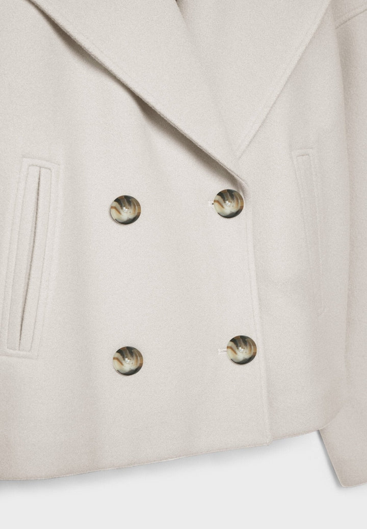 Women’s Structured Double-Breasted Statement Jacket