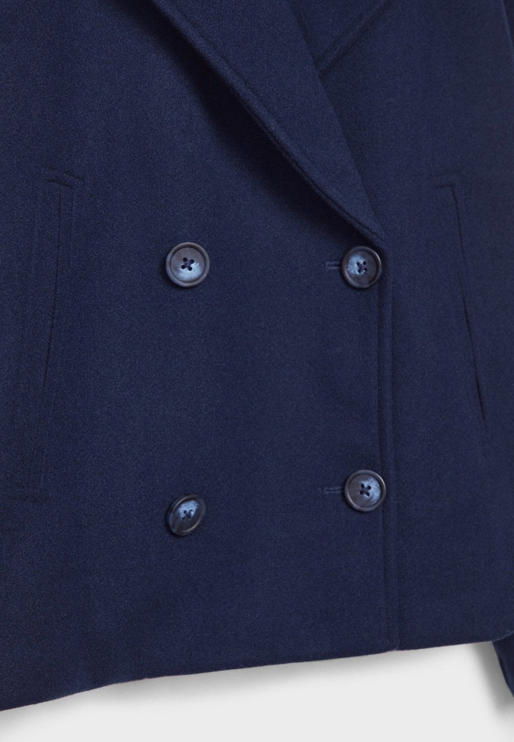 Stylish Double-Breasted Jacket with Elegant Fit