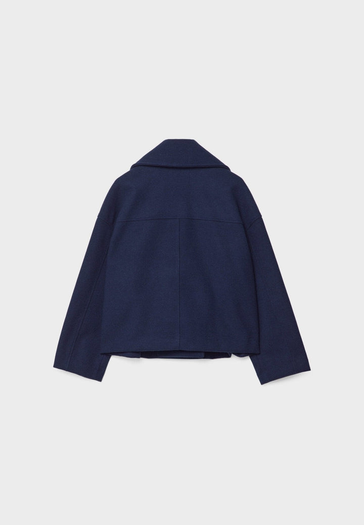 Stylish Double-Breasted Jacket with Elegant Fit