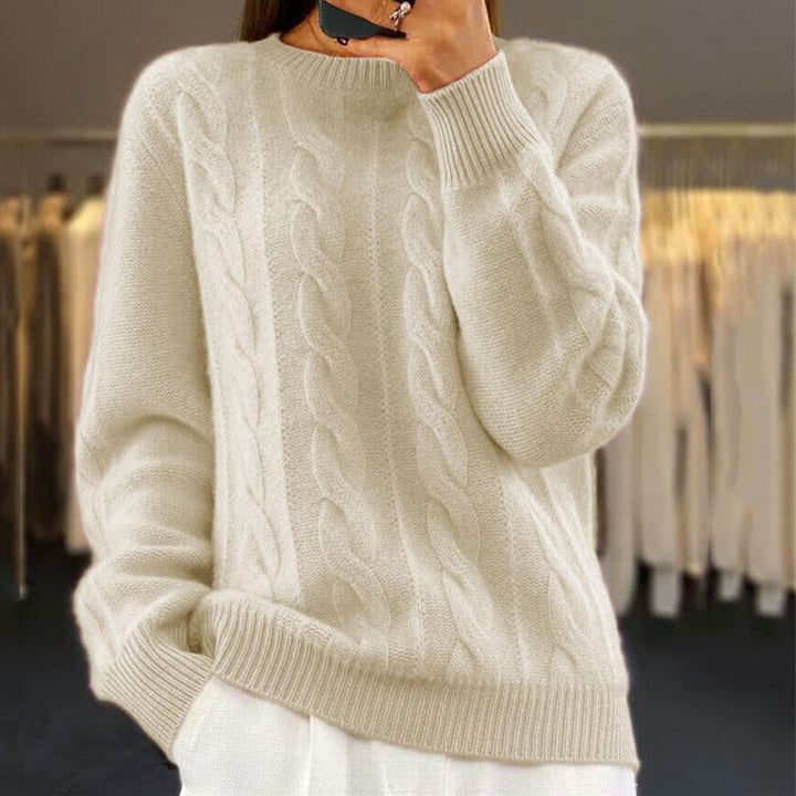 Women’s Classic Knit Sweater Soft Pullover