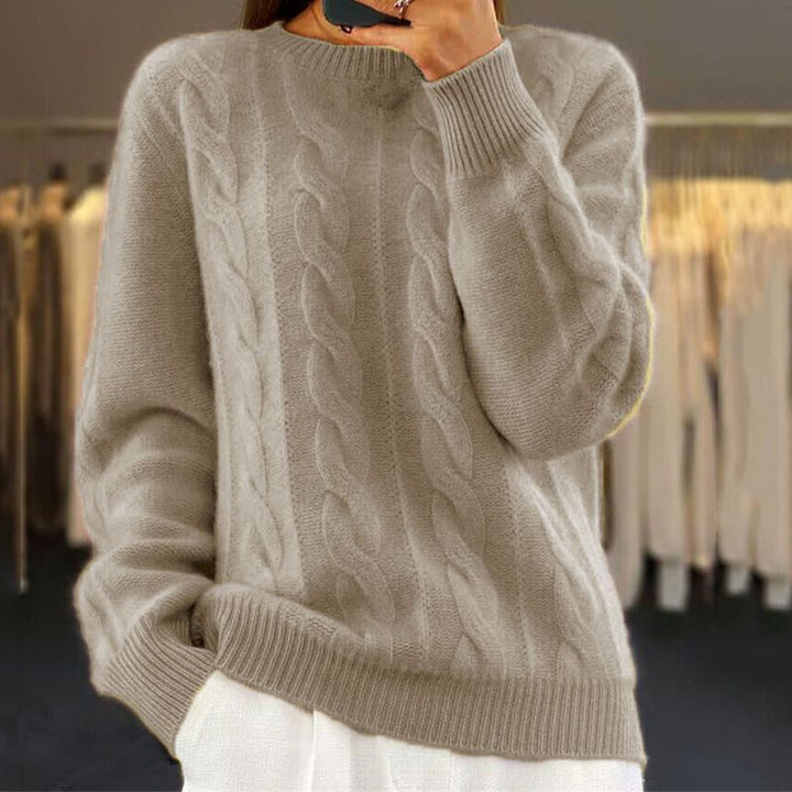 Women’s Classic Knit Sweater Soft Pullover