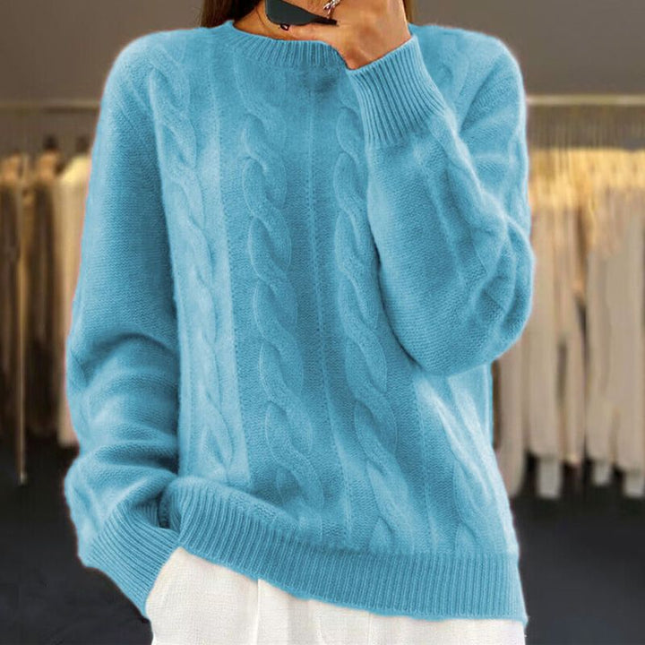 Women’s Classic Knit Sweater Soft Pullover