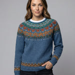 Women's Nordic Fair Isle Knit Sweater
