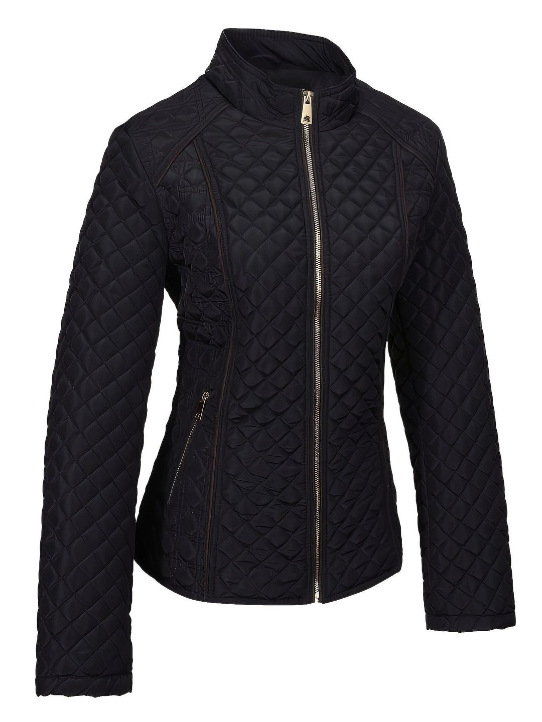Zola | Quilted Jacket with Stand Collar for Women