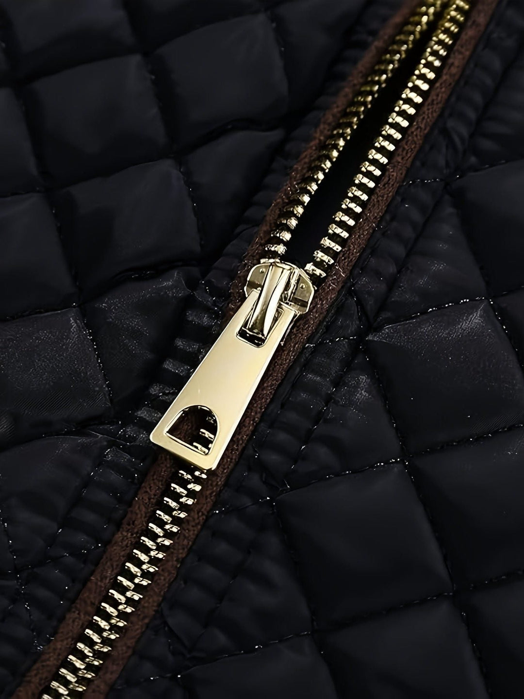 Zola | Quilted Jacket with Stand Collar for Women